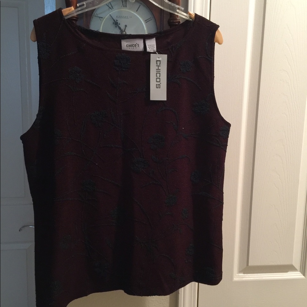 Sleeveless knit top Size 3